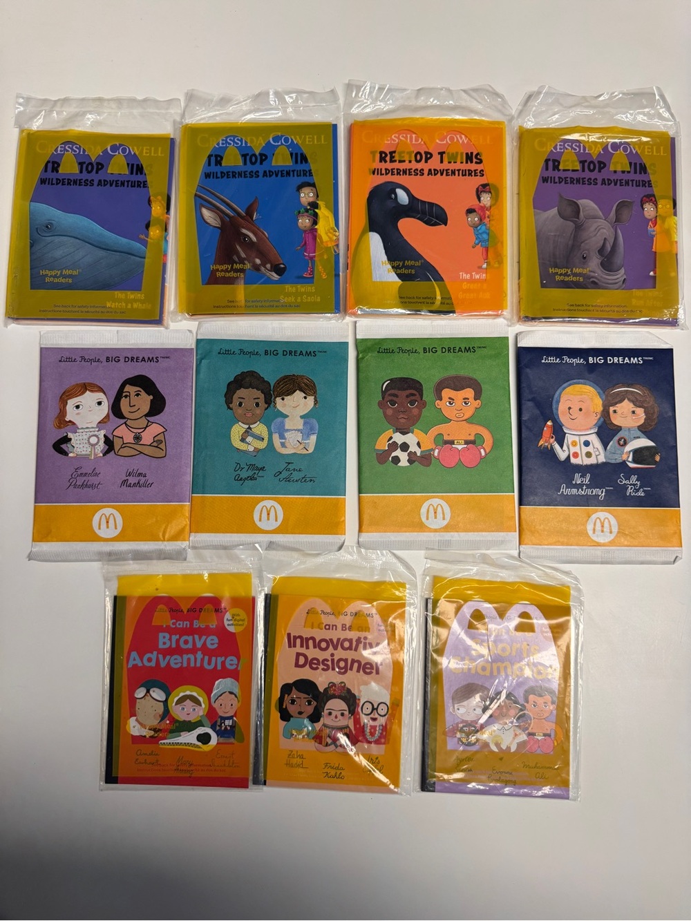 Brand new McDonald’s Books